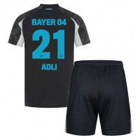 Fotbalové Dres Bayer Leverkusen Amine Adli #21 Dětské Alternativní 2024-25 Krátký Rukáv (+ trenýrky)